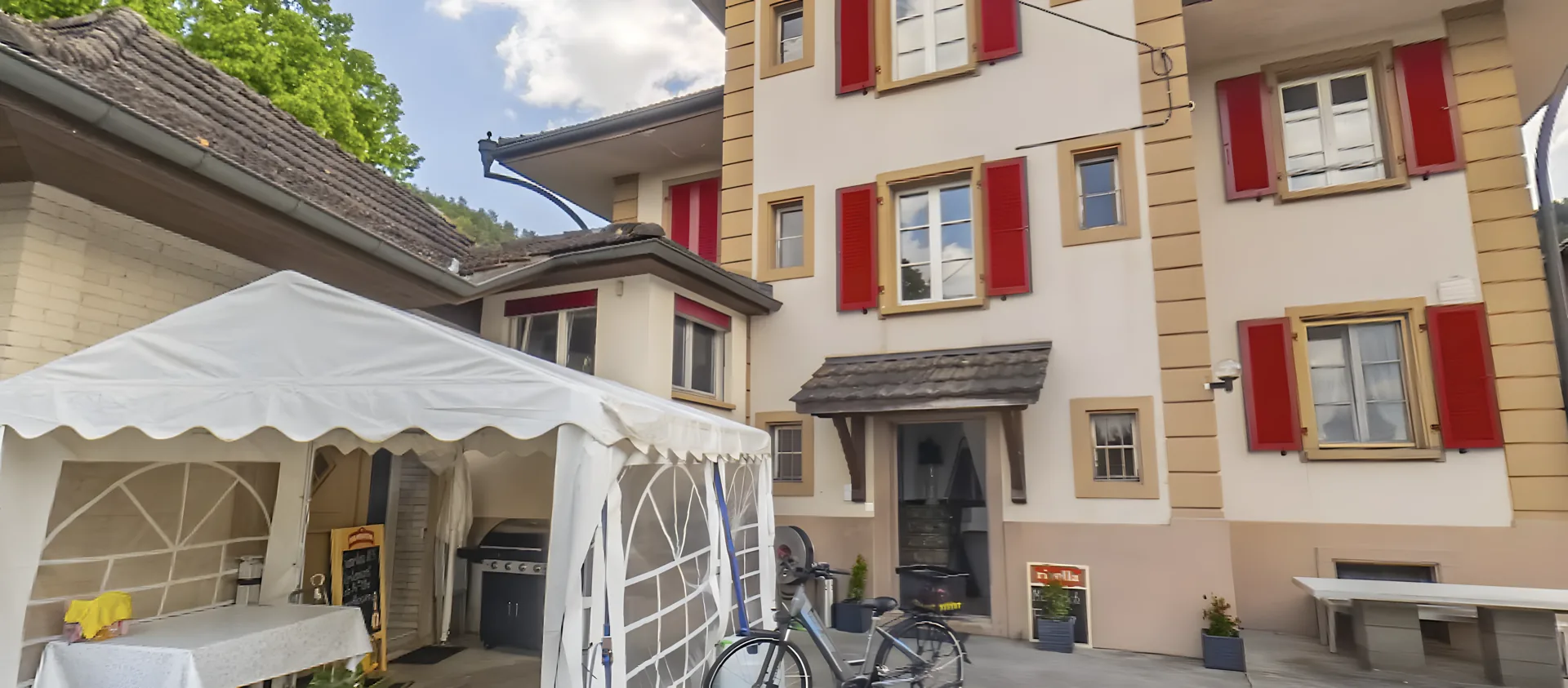 Gemütliches Restaurant-Ambiente im Gasthaus Post